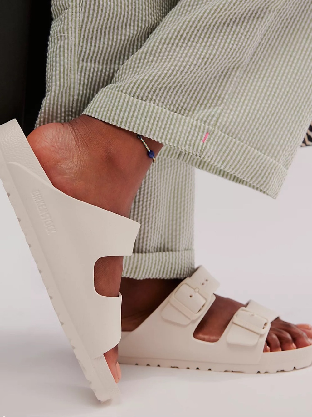 Birkenstock Eva Eggshell Sandals 37